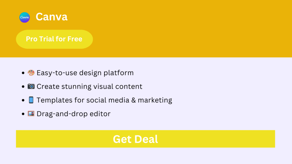 Canva Pro Trial for Free