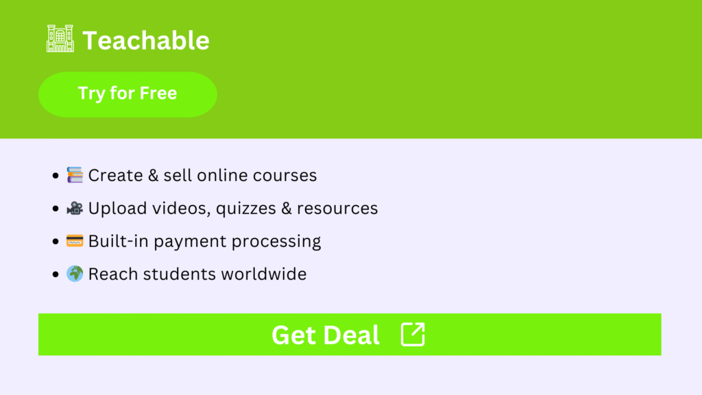 Teachable Try for Free